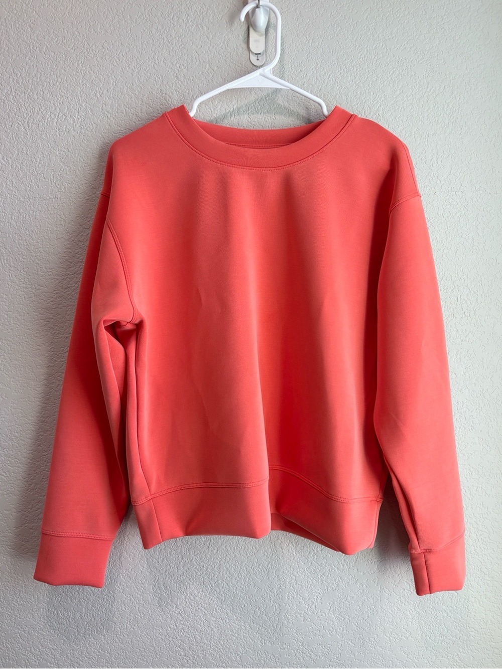 A New Day Pullover Sweatshirt Scuba Coral Women’s Size Small